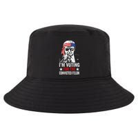 Funny Voting 2024 IM Voting For The Convicted Felon Cool Comfort Performance Bucket Hat