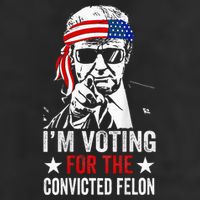 Funny Voting 2024 IM Voting For The Convicted Felon Cool Comfort Performance Bucket Hat