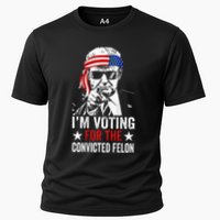 Funny Voting 2024 IM Voting For The Convicted Felon Performance Shirt