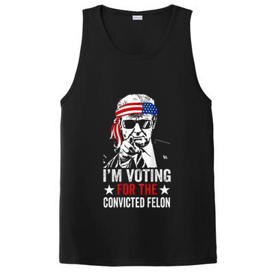 Funny Voting 2024 IM Voting For The Convicted Felon PosiCharge Competitor Tank