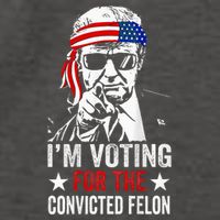 Funny Voting 2024 IM Voting For The Convicted Felon Vector Backpack
