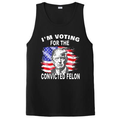 Funny Voting 2024 IM Voting For The Convicted Felon PosiCharge Competitor Tank