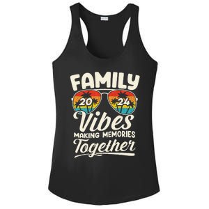 Family Vibes 2024 Family Reunion Making Memories 2024 Ladies PosiCharge Competitor Racerback Tank