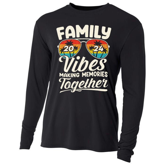 Family Vibes 2024 Family Reunion Making Memories 2024 Cooling Performance Long Sleeve Crew