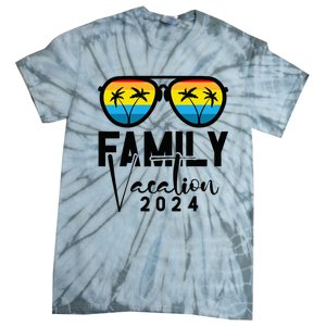 Family Vacation 2024 Beach Matching Summer Vacation 2024 Tie-Dye T-Shirt