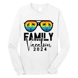 Family Vacation 2024 Beach Matching Summer Vacation 2024 Long Sleeve Shirt