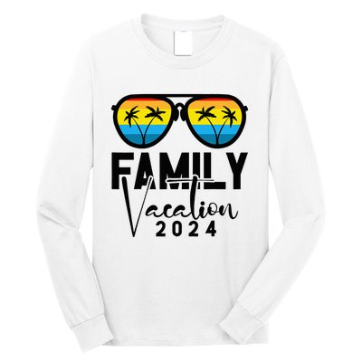 Family Vacation 2024 Beach Matching Summer Vacation 2024 Long Sleeve Shirt