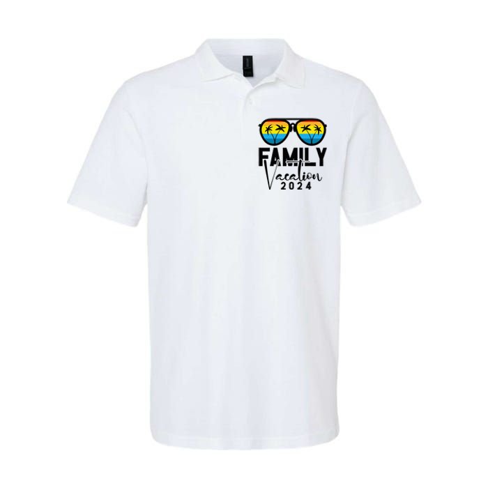 Family Vacation 2024 Beach Matching Summer Vacation 2024 Softstyle Adult Sport Polo