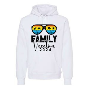 Family Vacation 2024 Beach Matching Summer Vacation 2024 Premium Hoodie