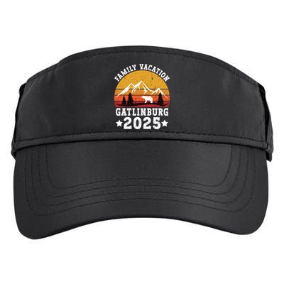 Family Vacation 2025 Gatlinburg Tennessee Smoky Mountains Gift Adult Drive Performance Visor