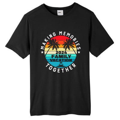 Family Vacation 2024 Beach Trip Matching Group Tall Fusion ChromaSoft Performance T-Shirt