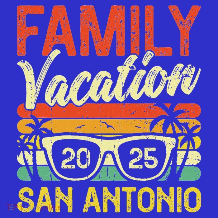 Family Vacation 2025 San Antonio T-Shirt