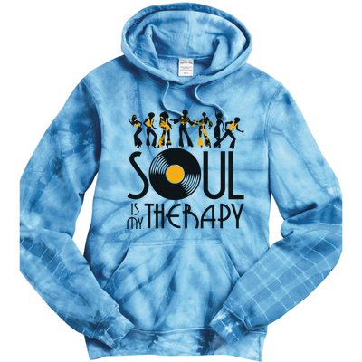 Funk Vintage 70s Costume For Music Lovers Tie Dye Hoodie