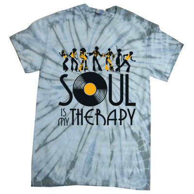 Funk Vintage 70s Costume For Music Lovers Tie-Dye T-Shirt