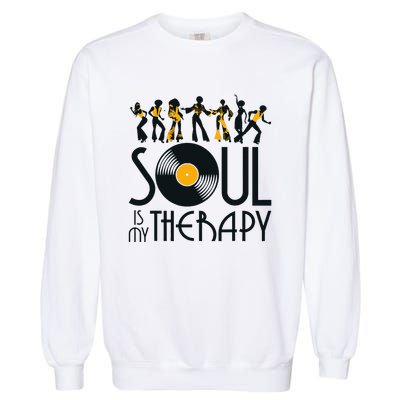 Funk Vintage 70s Costume For Music Lovers Garment-Dyed Sweatshirt