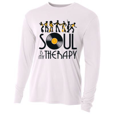 Funk Vintage 70s Costume For Music Lovers Cooling Performance Long Sleeve Crew