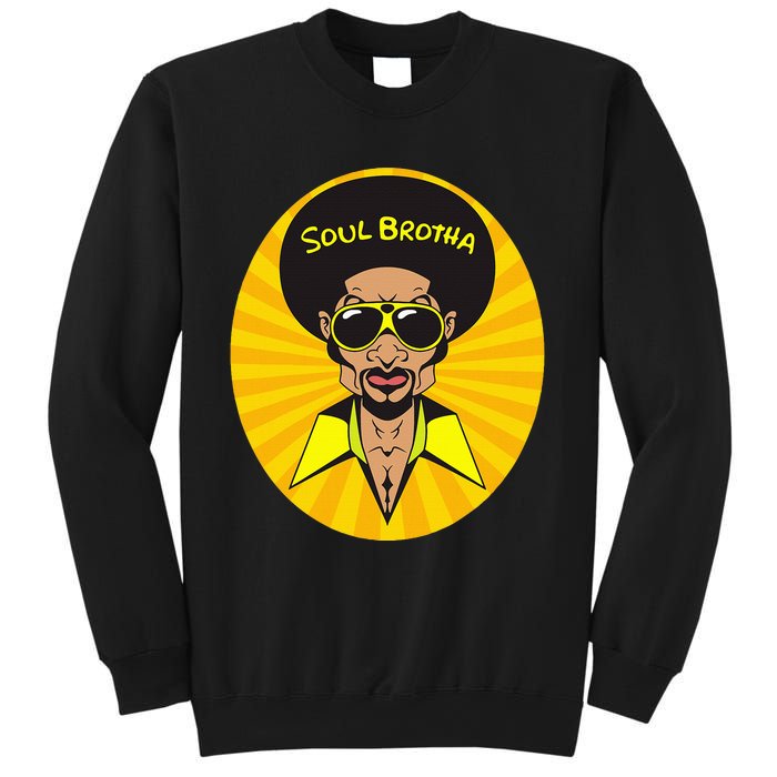 Funk Vintage 70s Costume Funky Afro Soul Music Sweatshirt