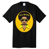 Funk Vintage 70s Costume Funky Afro Soul Music Tall T-Shirt