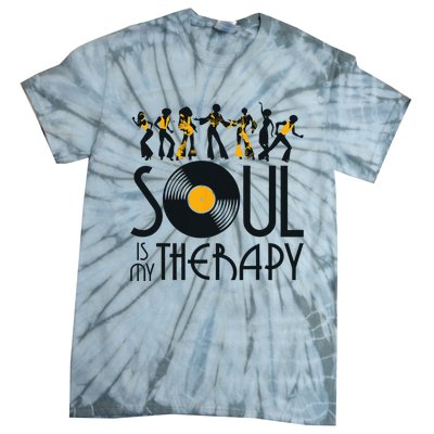 Funk Vintage 70s Costume For Music Lovers Rare Soul Tie-Dye T-Shirt