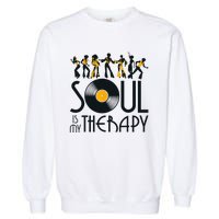 Funk Vintage 70s Costume For Music Lovers Rare Soul Garment-Dyed Sweatshirt