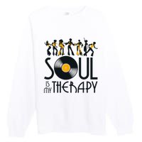 Funk Vintage 70s Costume For Music Lovers Rare Soul Premium Crewneck Sweatshirt