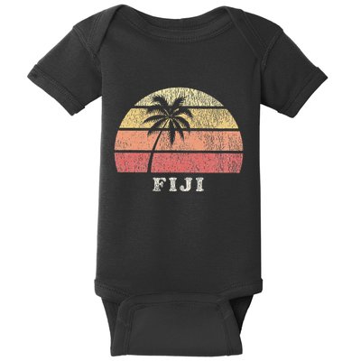 Fiji Vintage 70s Retro Baby Bodysuit
