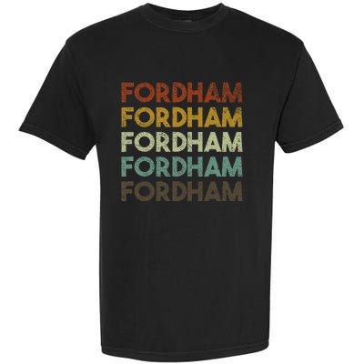 Fordham Vintage 80s Retro Style Garment-Dyed Heavyweight T-Shirt