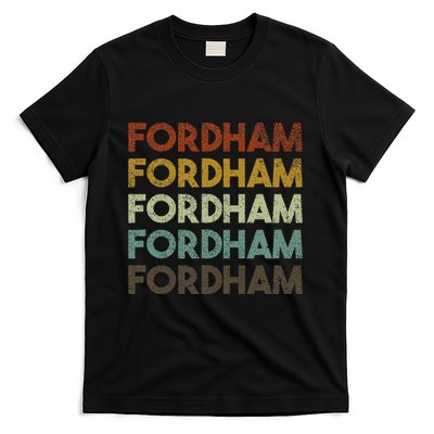 Fordham Vintage 80s Retro Style T-Shirt