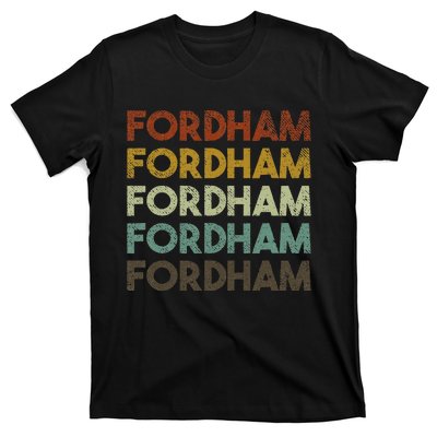 Fordham Vintage 80s Retro Style T-Shirt