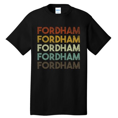 Fordham Vintage 80s Retro Style Tall T-Shirt