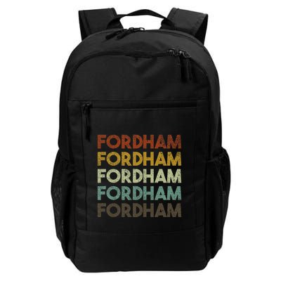 Fordham Vintage 80s Retro Style Backpack