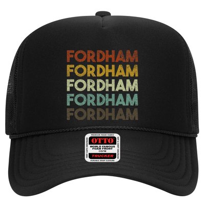 Fordham Vintage 80s Retro Style Trucker Hat