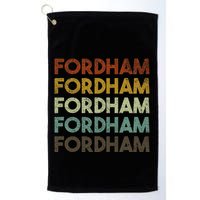 Fordham Vintage 80s Retro Style Golf Towel