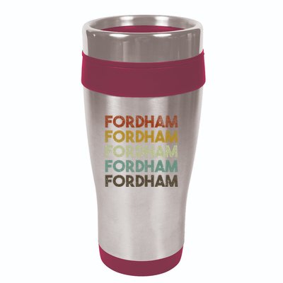 Fordham Vintage 80s Retro Style 16oz Travel Tumbler