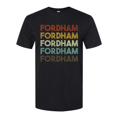 Fordham Vintage 80s Retro Style Softstyle CVC T-Shirt