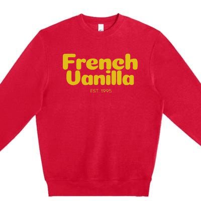 French Vanilla 90S Rap Premium Crewneck Sweatshirt