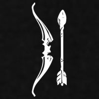 Full Violence Ap Bow And Arrow Ladies PosiCharge Tri-Blend Wicking Tank