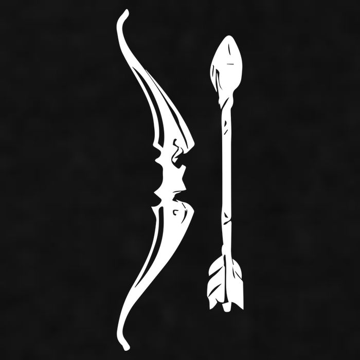 Full Violence Ap Bow And Arrow Ladies PosiCharge Tri-Blend Wicking Tank