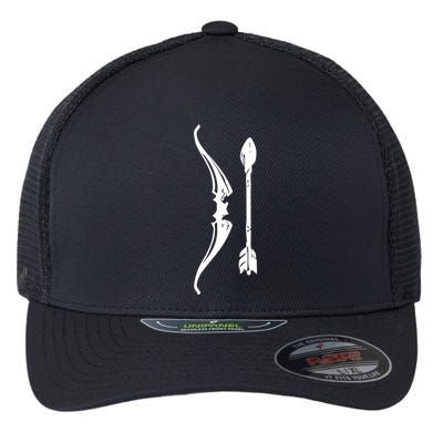 Full Violence Ap Bow And Arrow Flexfit Unipanel Trucker Cap