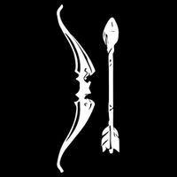 Full Violence Ap Bow And Arrow Drawstring Bag