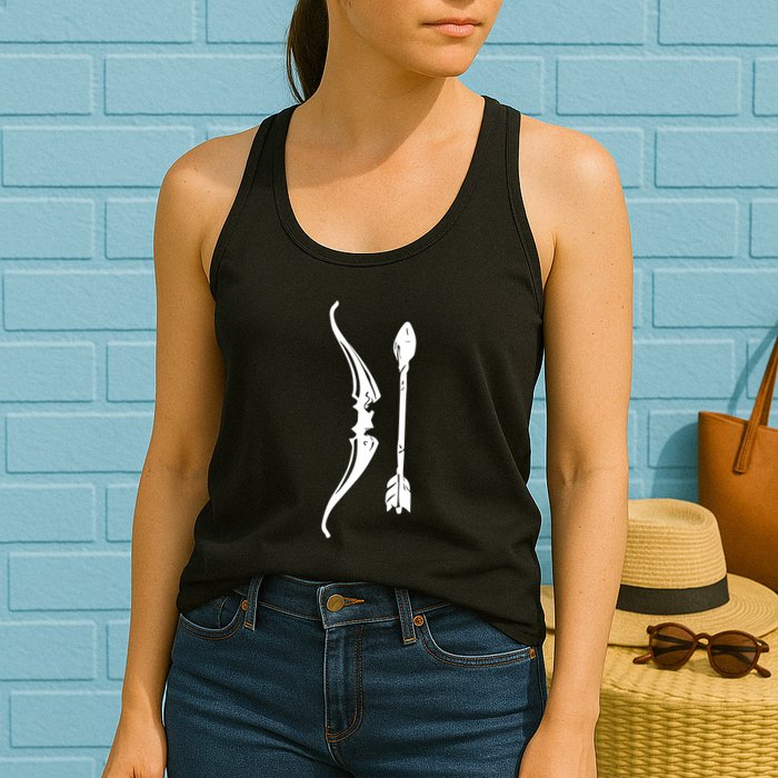 Full Violence Ap Bow And Arrow Womens Tank Top