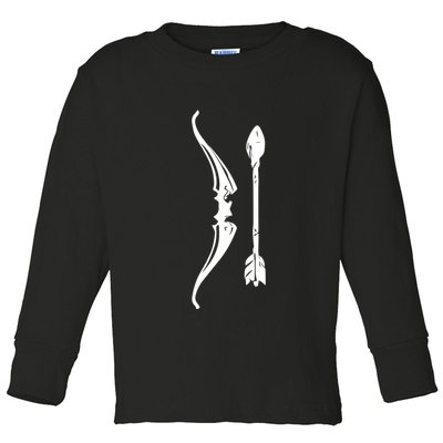Full Violence Ap Bow And Arrow Toddler Long Sleeve Shirt