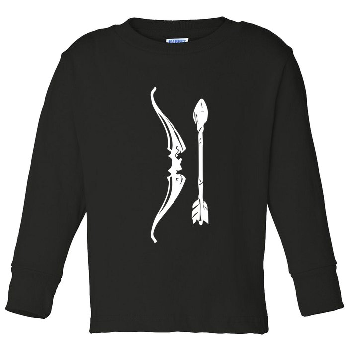 Full Violence Ap Bow And Arrow Toddler Long Sleeve Shirt