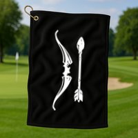 Full Violence Ap Bow And Arrow Golf Towel