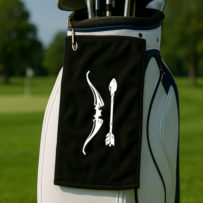 Full Violence Ap Bow And Arrow Golf Towel