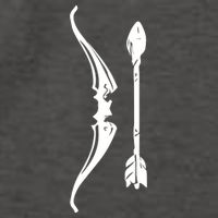 Full Violence Ap Bow And Arrow Vector Backpack