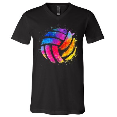 Funny Volleyball Art For Volleyball Lover Tshirtmin V-Neck T-Shirt