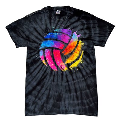 Funny Volleyball Art For Volleyball Lover Tshirtmin Tie-Dye T-Shirt