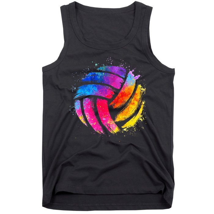 Funny Volleyball Art For Volleyball Lover Tshirtmin Tank Top