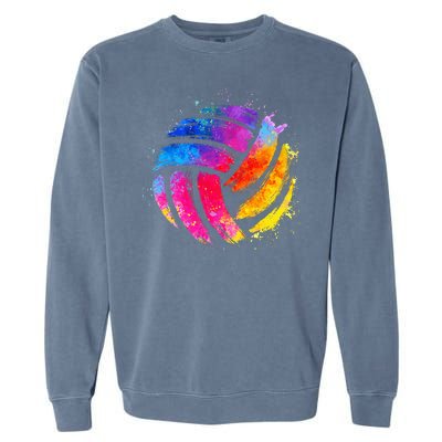 Funny Volleyball Art For Volleyball Lover Tshirtmin Garment-Dyed Sweatshirt